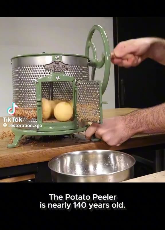 Restoring a potato peeler