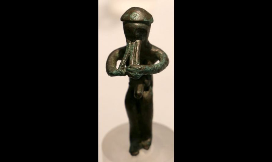 Sardinian Launeddas are polyphonic woodwind instruments dating back to the Bronze Age. Their reeds are tuned by weighing them down with beeswax