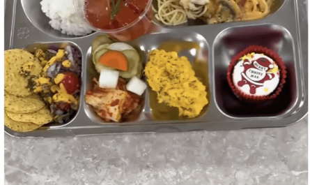 South Korea High School Lunch