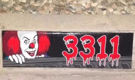 Stencil spray paint is so cool