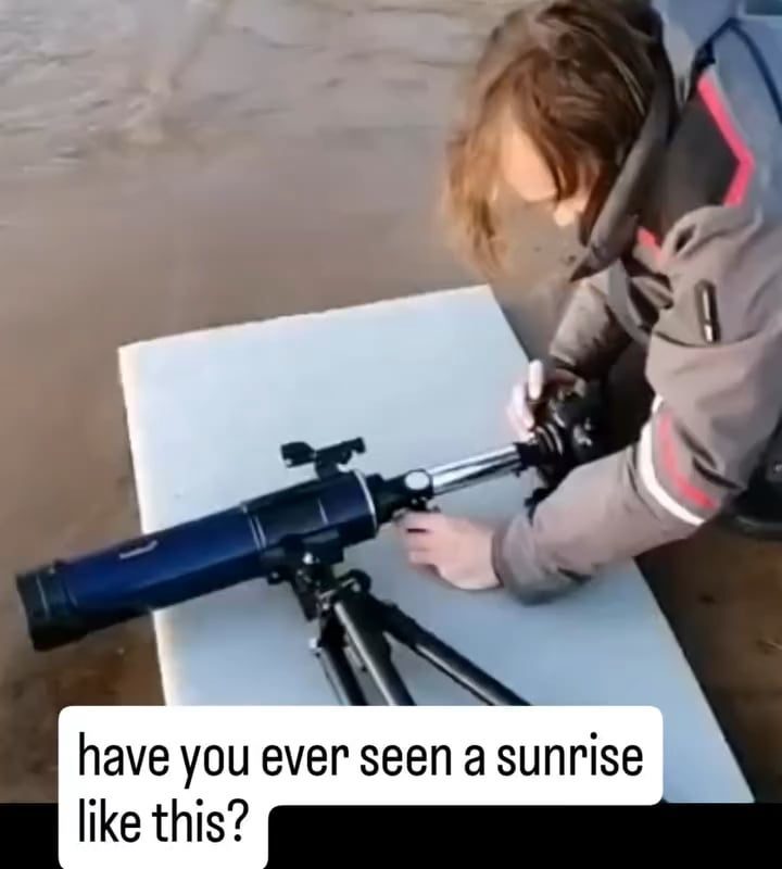 Sunrise photography
