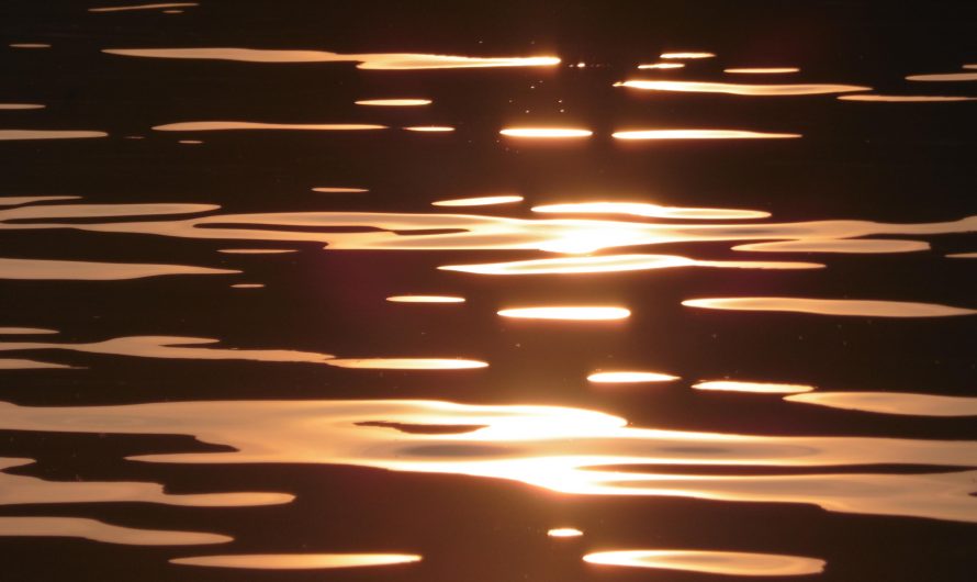 Sunset photograph (to compliment the sunrise post)