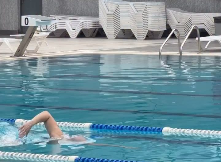 That swim is smooth