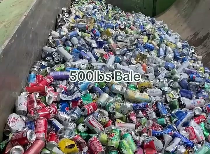 The Aluminum Can Bale