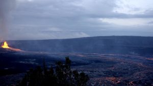 The Exact Moment the Kilauea Volcano stopped Erupting after a 10 Hour Eruption. OC