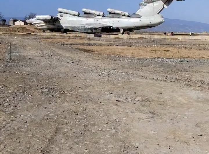 The Lun-class ekranoplan,  It flew just meters above the sea, riding an air cushion to achieve massive payload capacities, It is the only ground effect vehicle to ever be operationally deployed as a warship.