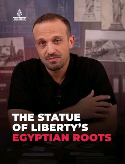The Statue of Liberty was originally designed as an Egyptian rural woman, and intended for the Suez Canal. ⁣ ⁣ So how did it end up in New York?⁣ ⁣ Al Jazeera’s @el.sayyed explains.