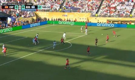 The goal which made Spain the FIFA World Cup 2026 Champions by beating Argentina in the final