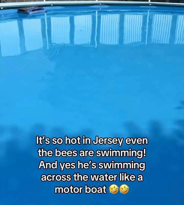 The heat is getting too real