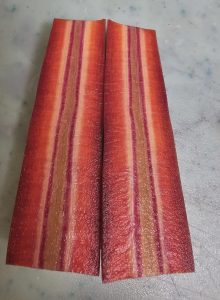 The inside of this carrot