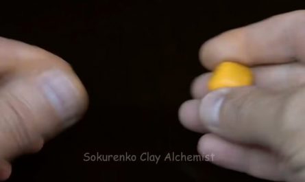 The process of sculpting a "Daffy Krueger" mashup character out of polymer clay