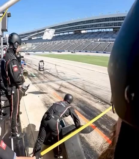 The race wasn’t the fastest part.
