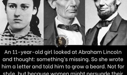 The reason Lincoln grew a beard