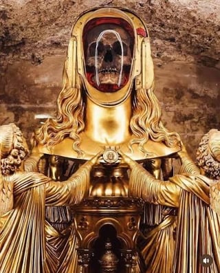 The skull of Mary Magdalene