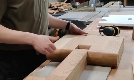 The smoothness of this side table assembly