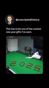 The way it slid into place