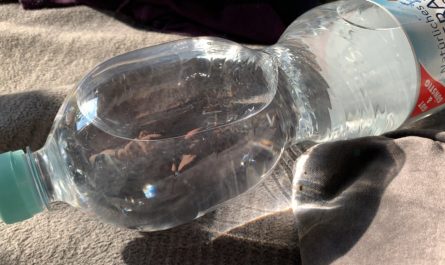 The way my water bottle focused the sunlight nearly lit my couch on fire.
