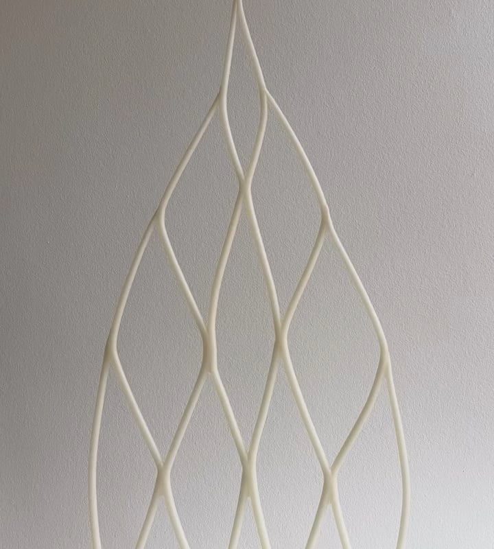 The way this candle burns