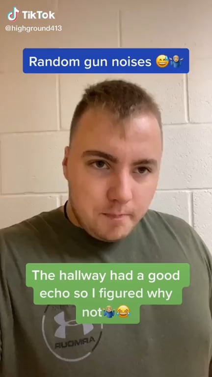 This guys incredible gun impressions
