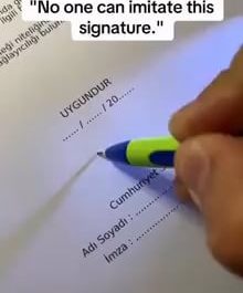 This guys signature