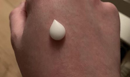 This little droplet of hand lotion