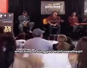 This little girl thought Bruno Mars was Justin Bieber but instead of leaving her disappointed, he played his song