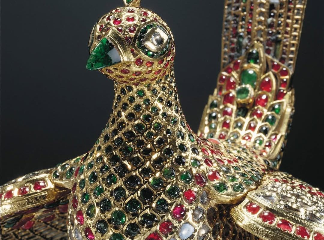 This mythical Huma Bird once overlooked Tipu Sultan's throne and now sits in Windsor Castle