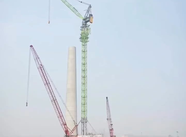 Time-lapse: Installation of LW2800A-200NA wind turbine