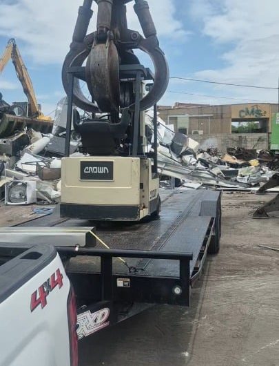 Tossed a forklift today. No, for real.