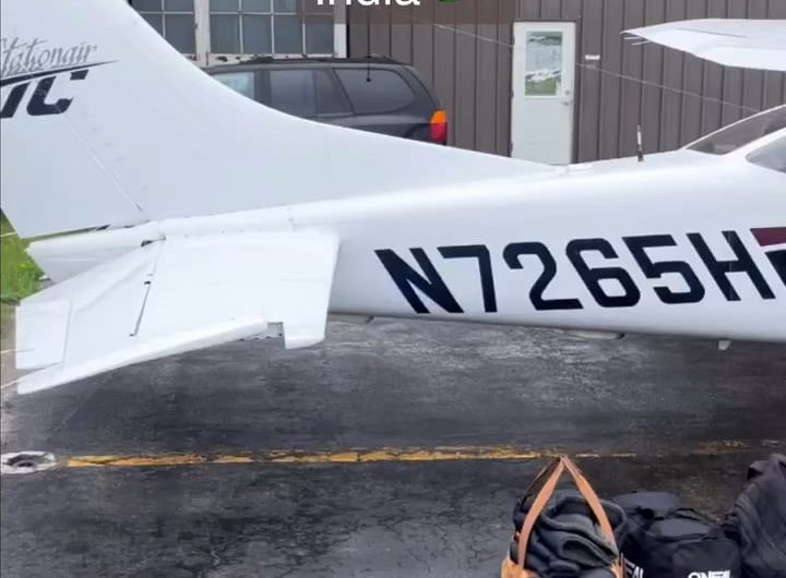 Two friends flying a small plane from US to India in 11 days.