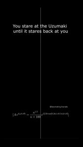 Uzumaki equation visualization
