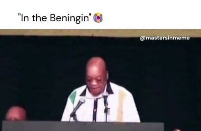 Volume up to begin....