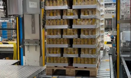 Wrapping a pallet