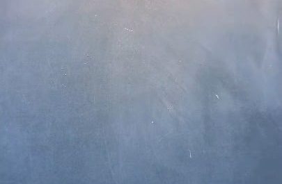Writing the name "Daniel" out of fine marble dust using a utility blade