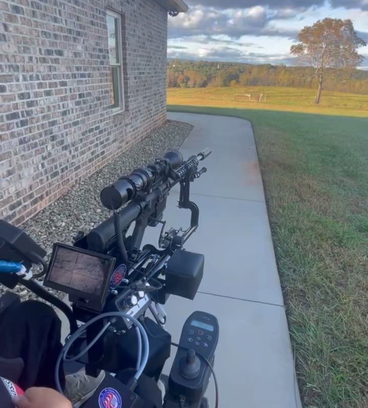 Young boy proves that his disability doesn’t make him any less of a marksman