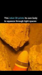 a robot that 3d prints its own body