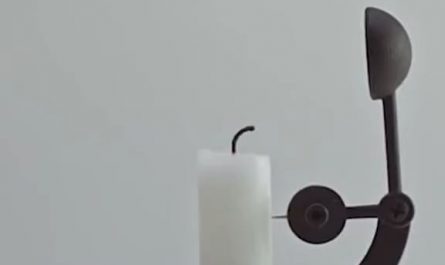 Candle being put out