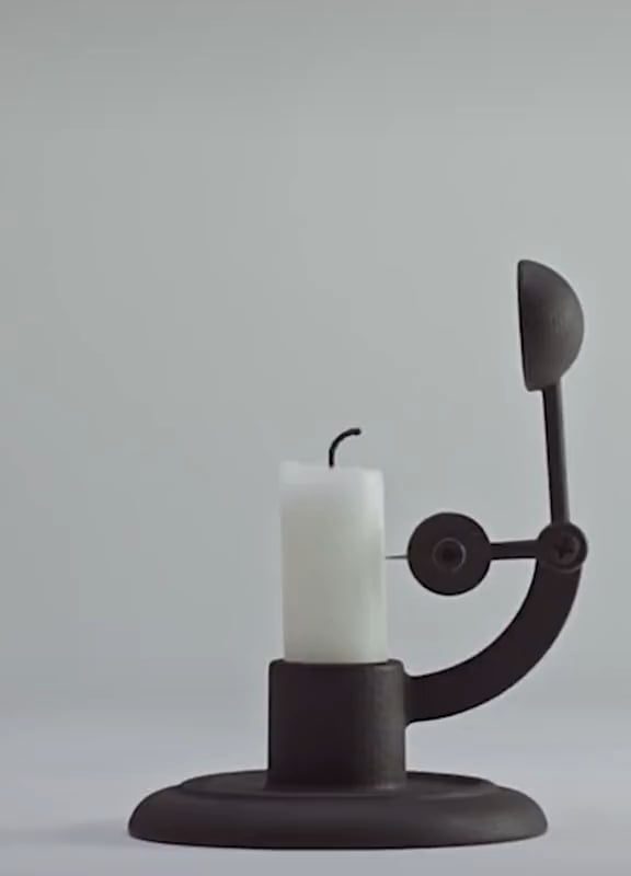 Candle being put out