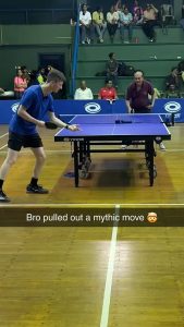 Dude defies physics