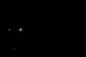 How dark it is during night landings on aircraft carriers