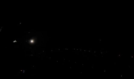 How dark it is during night landings on aircraft carriers