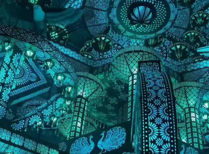 Huge lantern built in Sri Lanka for their annual Vesak festival