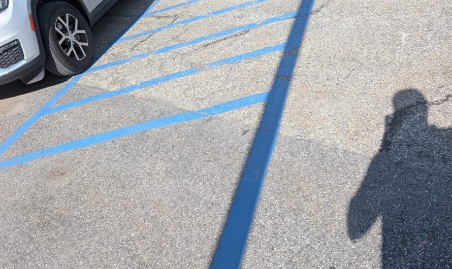 Noticed when leaving work
