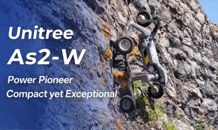 Quadruped robots can now exceed 5 m/s while carrying payloads and navigating challenging terrain. (not sped up)
