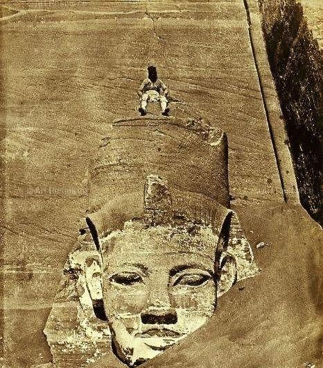 Temple of Ra, Photografphed c. 1850