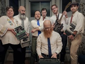 The Boston Typewriter Orchestra - an orchestra that only consists of typewriters.