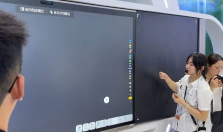 these are the next generation of school blackboards in China.